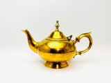 Vintage Solid Brass Teapot Made in India