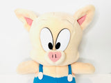 Vintage Tiny Toon Adventures Hamton J. Pig 14” Plush