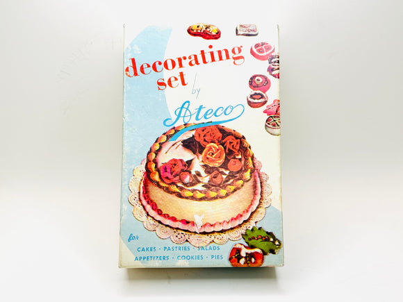 Vintage 1950’s Ateco Icing Cake Decorating Set