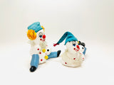 Vintage Action Industries Ceramic Clowns