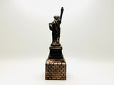 Vintage Metal Statue of Liberty Coin Bank