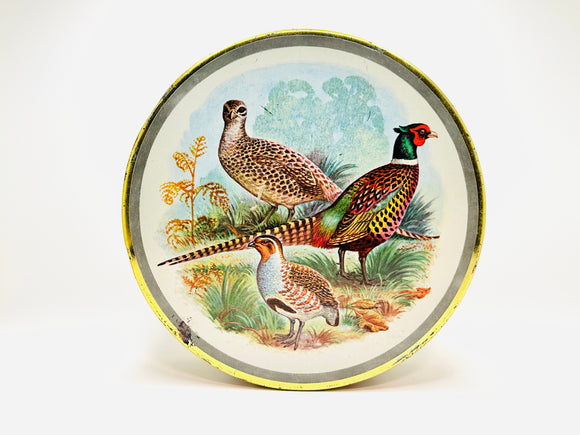 Vintage Peek Freans & Co Game Bird Biscuit Tin
