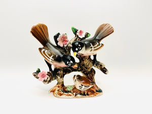 Vintage Porcelain Robins