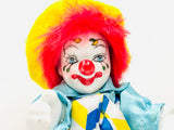 Vintage Small Ceramic Faced Clown Doll Face