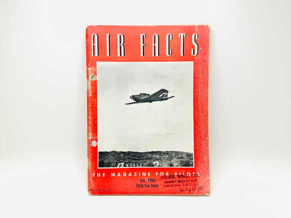 July 1956 Air Facts Magazine for Pilots