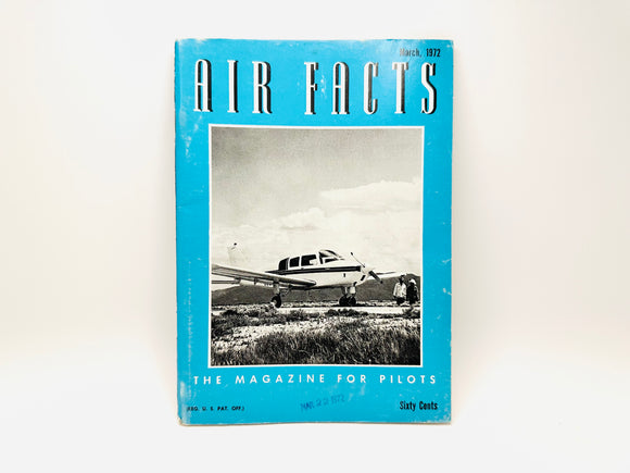 March 1972 Air Facts Magazine for Pilots