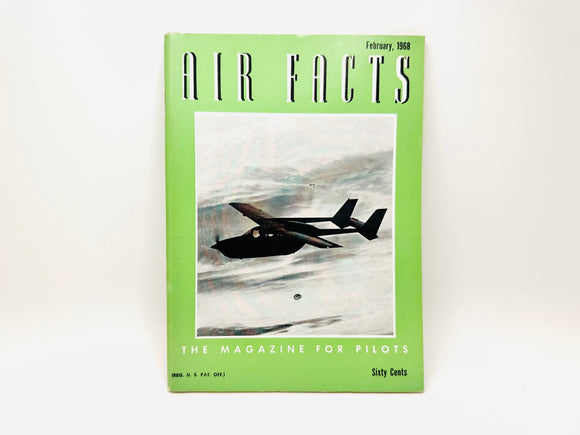 February 1968 Air Facts Magazine for Pilots