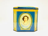 1953 Gray Dunn Queen Elizabeth II Coronation Tin