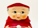 Vintage W. Germany Goebel Friar Tuck Monk 4” Creamer
