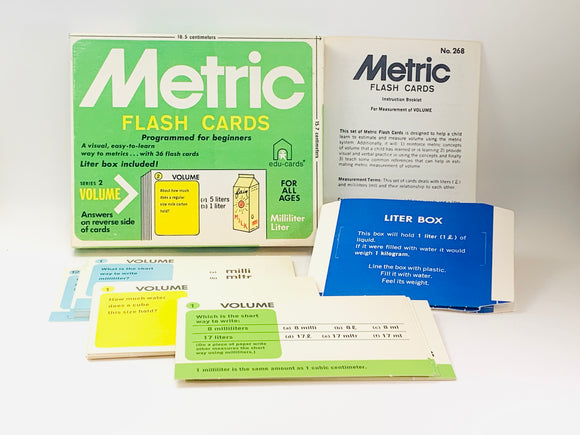 1976 Metric Flash Cards