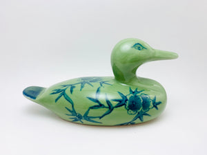 Vintage Ceramic Duck Figure