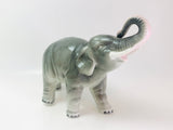 Vintage Sitzendorf Germany Porcelain Elephant