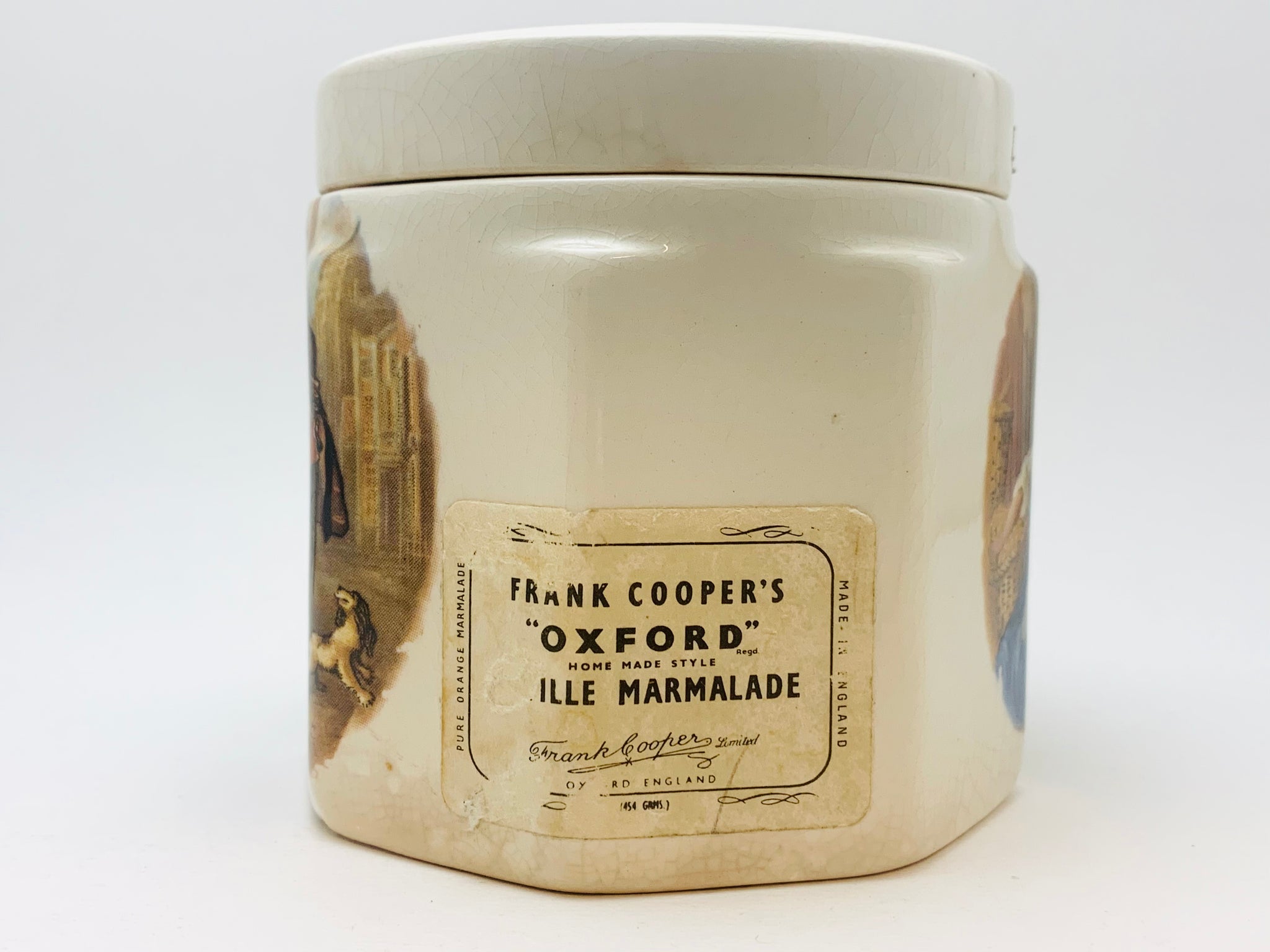 1950's Frank Cooper, Sandland Ware Porcelain Marmalade Jar