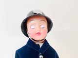 Vintage British Policeman Sleepy Eye Souvenir Doll