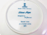 1971 Kaiser ‘Silent Night’ Plate