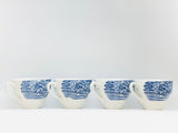 SOLD! 1970’s Paul Revere’s Ride English Teacup Set of 4