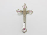Vintage Silver cross pendant made in Italy