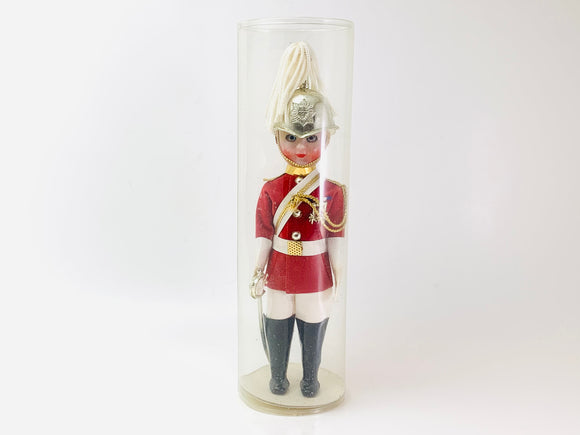 Vintage British Guard Sleepy Eye Souvenir Doll