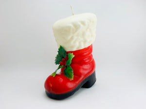 SOLD! 1970’s Vintage Christmas Candle -Santa’s Boot