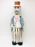 1960’s Bourbon Man Whiskey Bottle