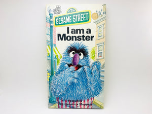 1976 Sesame Street, I am a Monster, Golden Sturdy Book