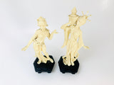 Vintage Depositato Oriental Figurines by Fontanini Made in Italy