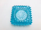1940’s Fenton Hobnail Blue Glass Salt Cellar