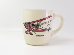Vintage Monocoupe Airplane Mug