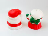 Vintage Hallmark Santa and Mrs. Clause Salt and Pepper Shakers