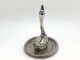 Vintage Silver Swan Ring Tree