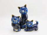 1960’s Chinese Cloisonné Cats