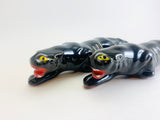1950’s Prowling Redware Black Panthers