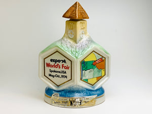 Expo 74 Jim Beam Whiskey Bottle