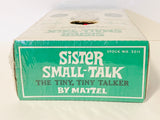 1967 Sister Small Talk by Mattel, New in Box. Not Working