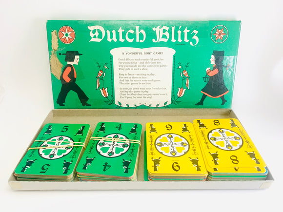 1973 Dutch Blitz Card Game