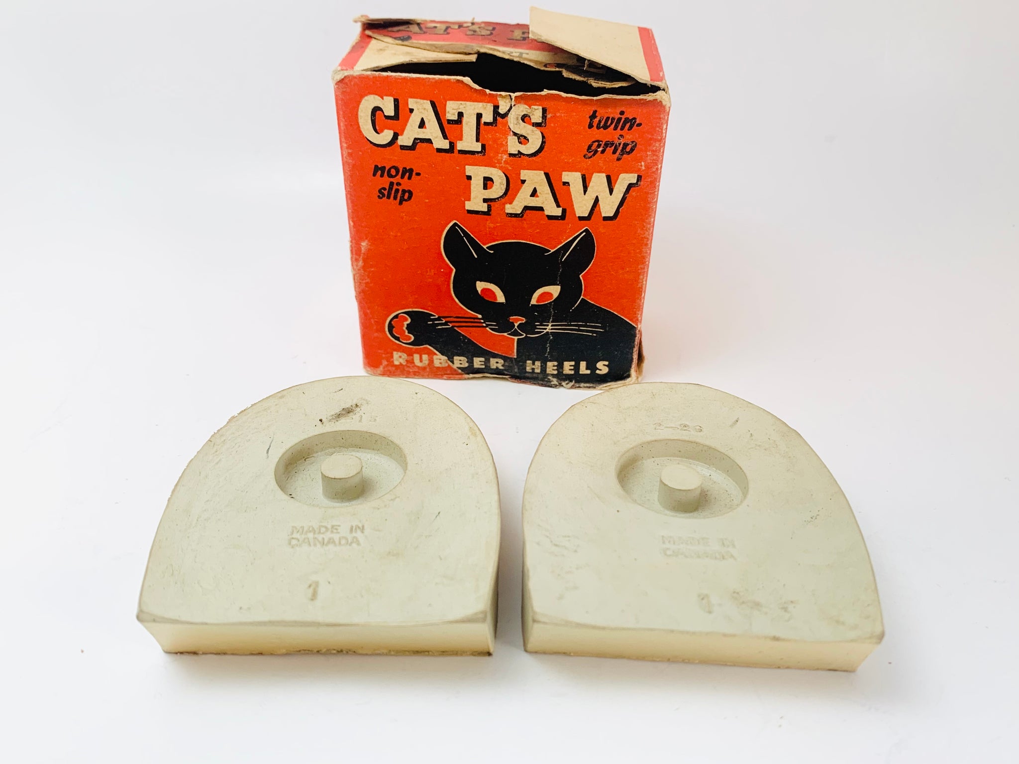 キャッツポウヒールBOX キャッツポウヒールBOX Vintage Cats Paw Heel Tip Storage Box