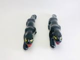 1950’s Prowling Redware Black Panthers