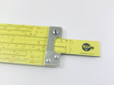 Vintage PICKETT Speed rule MODEL N803-ES Slide Rule w/ Original Leather Case