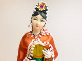 Vintage Asian Wooden Doll