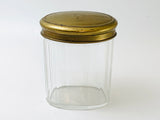 Vintage Monogramed Powder Jar