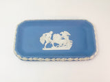 Vintage Wedgwood Blue Jasperware Dish