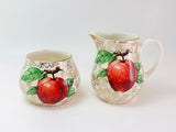 Vintage Midwinter Stylecraft Staffordshire England Cream and Sugar Set