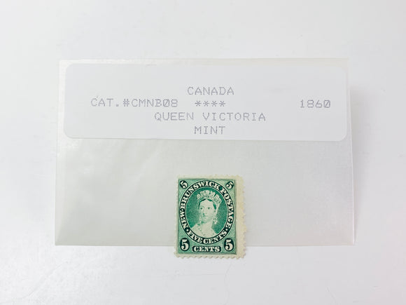 1860 Queen Victoria Stamp Cat #CMNB08