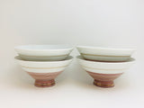 Vintage Set of 4 Rice Bowls - Japan
