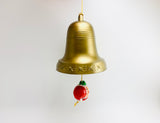 SOLD! 1961 Plastic Christmas Bell with Hanging Santa