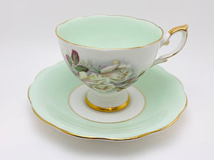 SOLD! Vintage Royal Standard Fine Bone China Teacup and Saucer