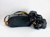 Vintage USSR Atlas Deluxe 8x30 Binoculars with Leather Case