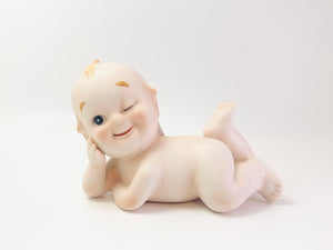 Vintage Lefton Kewpie Porcelain Figurine