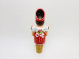 1970’s Hungarian Folk Art Bottle Stopper