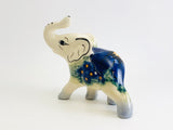 Vintage Hand Painted Miniature Porcelain Elephant